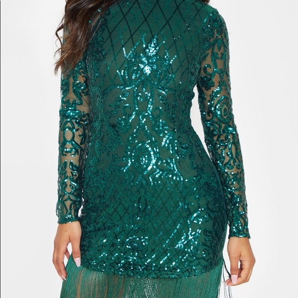 Nwot Prettylittlething Emerald Green 